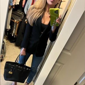 Marc Jacobs tote bag, Letter M in Mark is missing